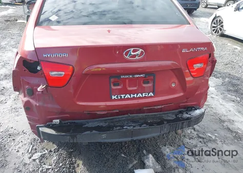 2009 Hyundai Elantra Gls from USA, damaged, VIN KMHDU46D69U808698